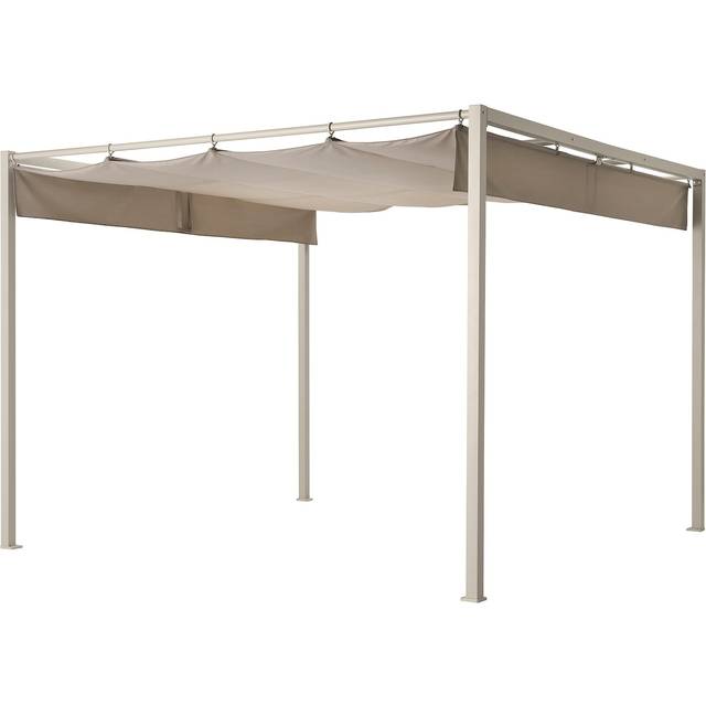 IKEA HAMMARÖN Pergola gråbeige/mörkgråbeige 300x300
