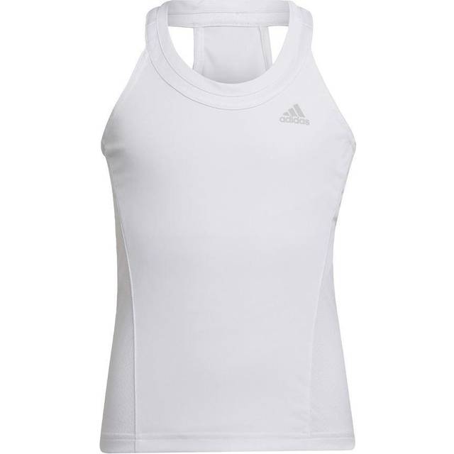 adidas Club Tennis Tank Top Kids White Gray Two