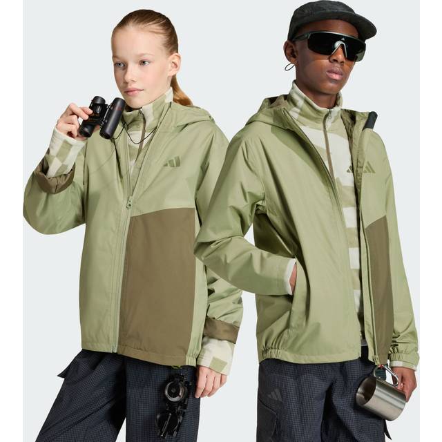adidas Terrex Kids Multi 2 Layer Climaproof Jacka - Grön/Olive