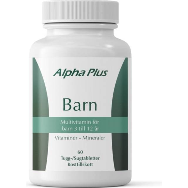 Alpha Plus Barn Multivitamin 60 st