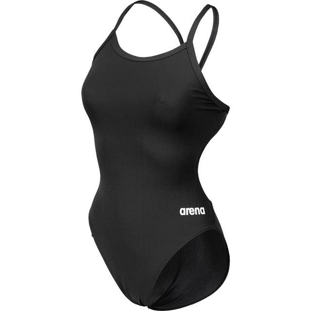 Arena Women's Team Swimsuit Challenge Solid, Black/White