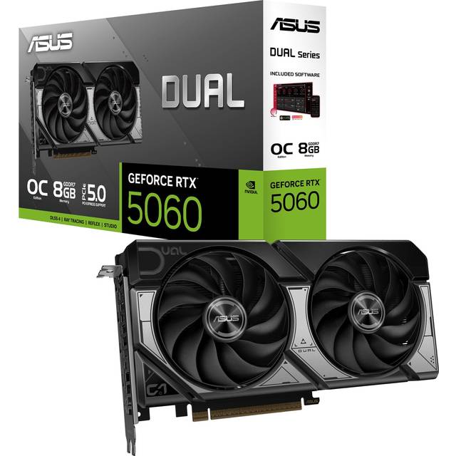 ASUS GeForce RTX 5060 Dual OC HDMI 3xDP 8GB