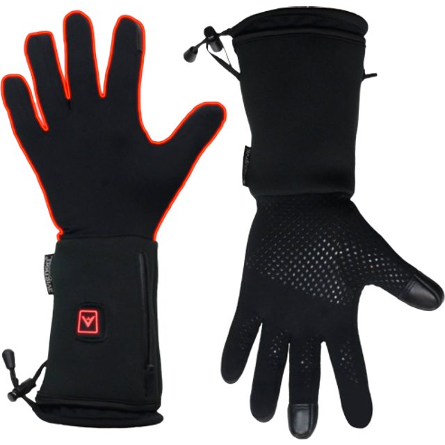 Avignon Heat Glove Liner, Black