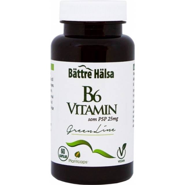 Bättre hälsa B6 Vitamin 25mg 60 st