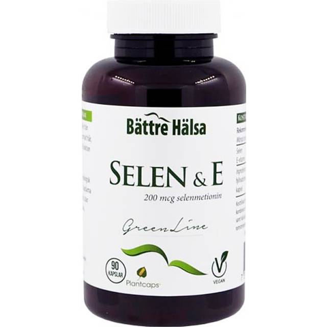 Bättre hälsa Selen & E Green Line 90 st