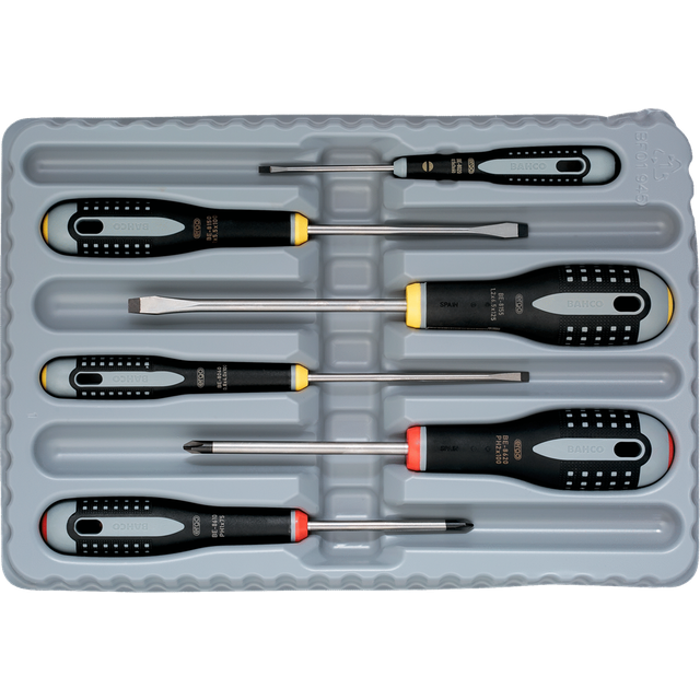 Bahco Ergo BE-9881 6pcs Skruvmejsel