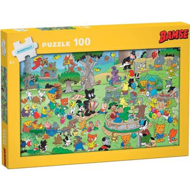 Egmont Kärnan Bamse Pussel 100 Bitar
