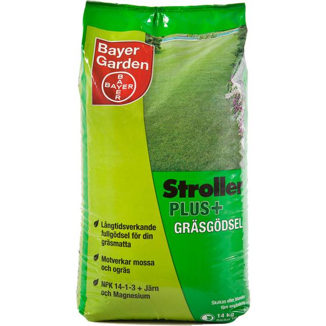 Bayer Stroller Plus+ Gräsgödsel 14kg 400m²