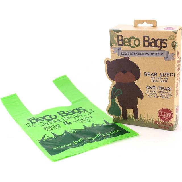 Beco Hundbajspåse 120-pack med knythandtag
