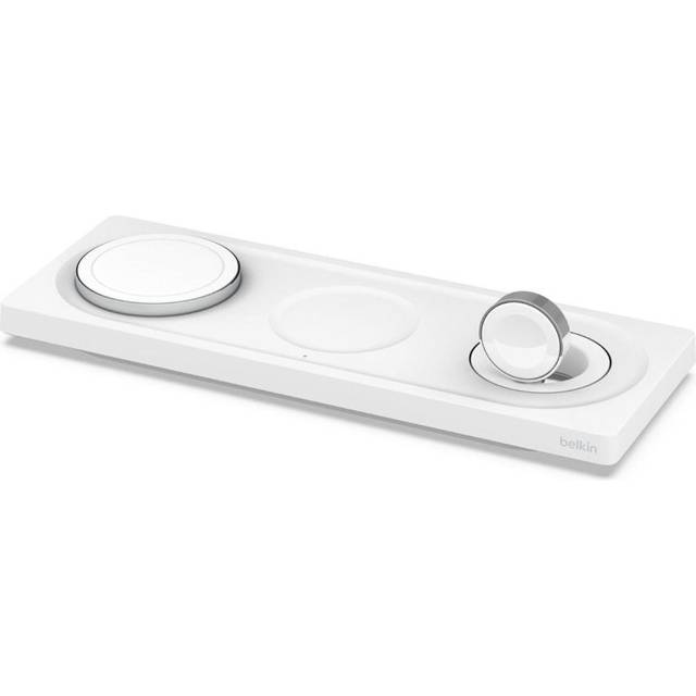 Belkin BoostCharge Pro 3-in-1 Wireless Charging Pad with Official MagSafe 15W