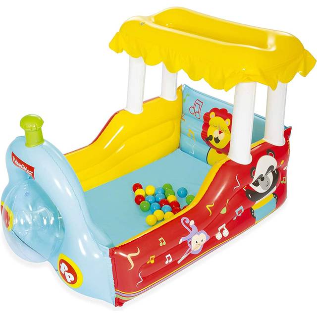 Bestway Uppblåsbart Tågbollhav Play Centre