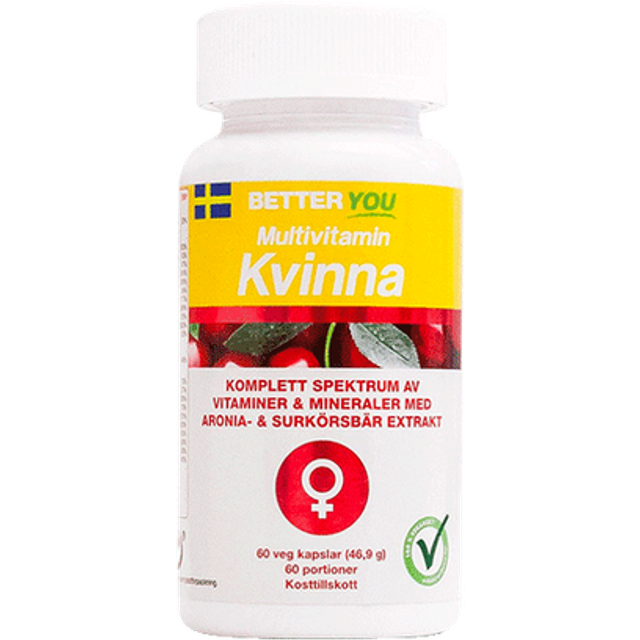 Better You Multivitamin Kvinna 60 st