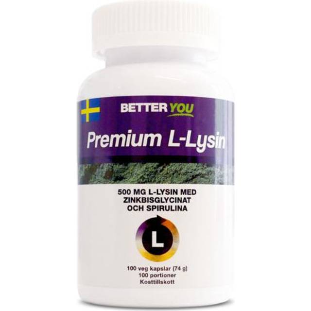Better You Premium L-Lysin 100 kapslar