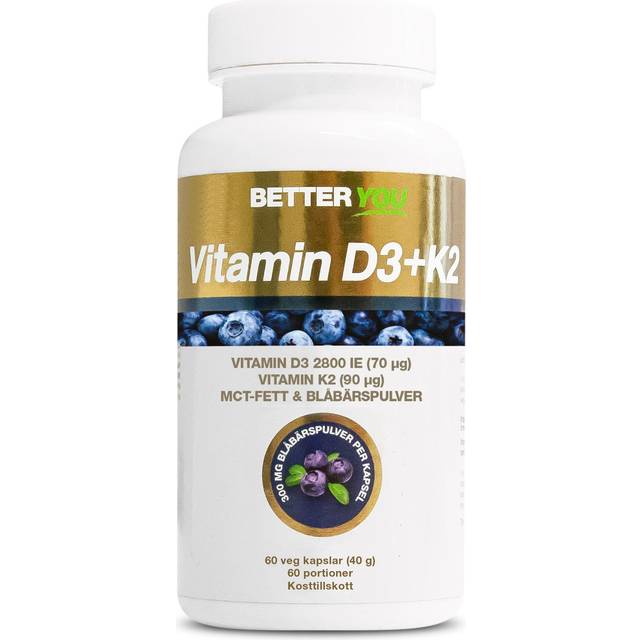 Better You Vitamin D3+K2 60 st