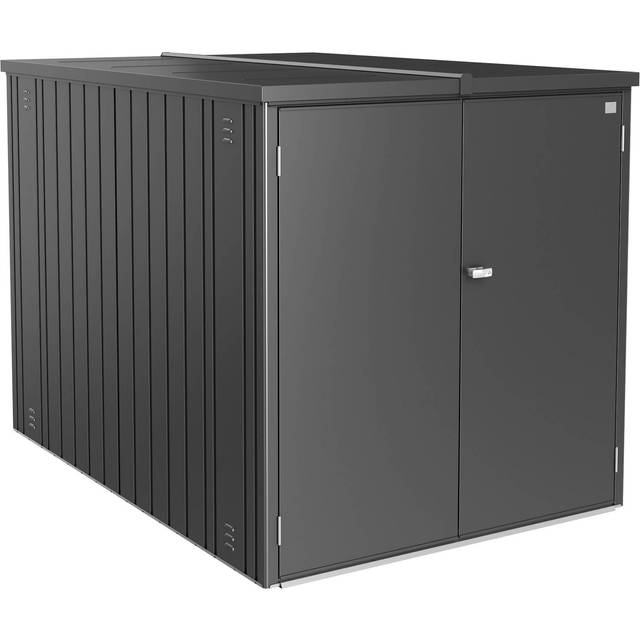 Biohort MiniGarage 145x203cm mörkgrå metallic