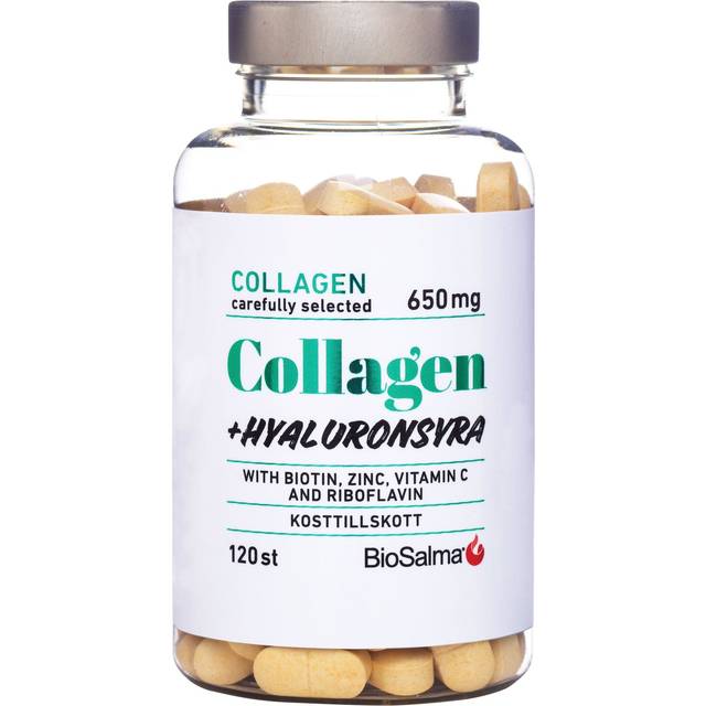 BioSalma Kollagen + Hyaluronsyra 120 st