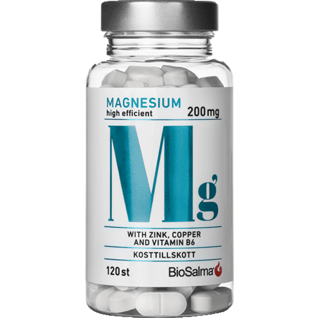 BioSalma Magnesium 200mg 120 st