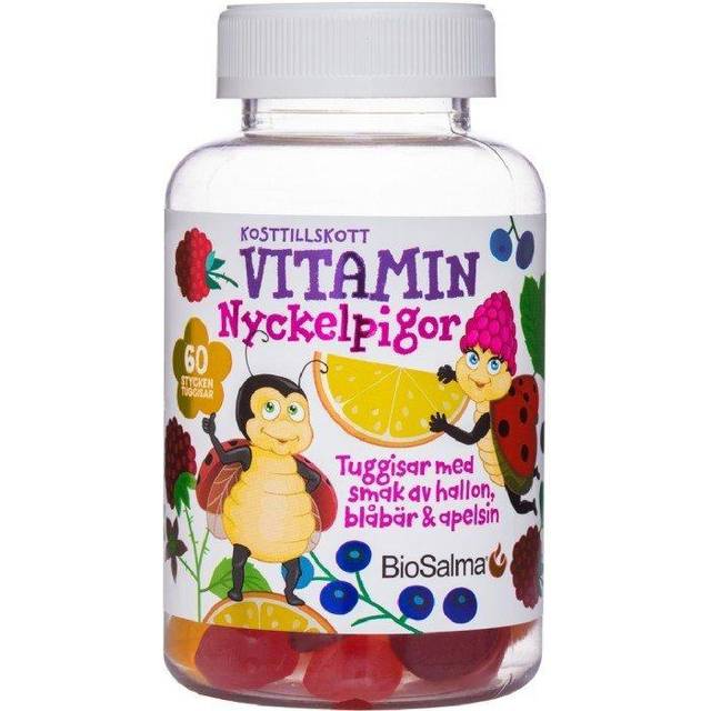 BioSalma Nyckelpiga Multivitamin 60 st