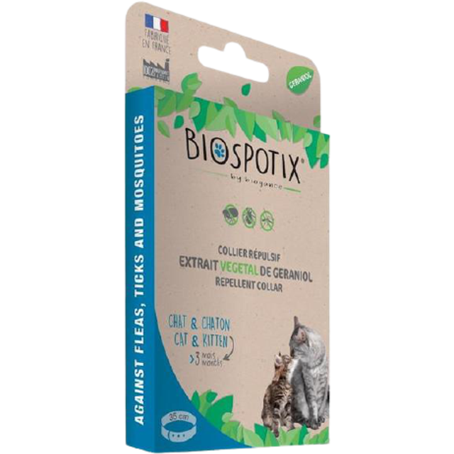 Biospotix Fästinghalsband Katt