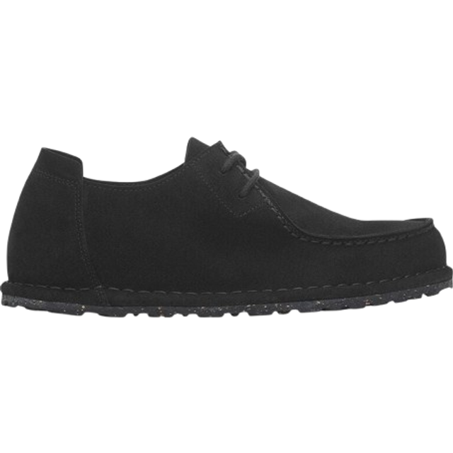 Birkenstock Utti Lace Suede Loafer - Black