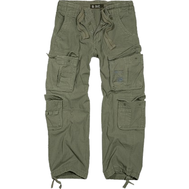 Brandit Pure Vintage Pants, Olive