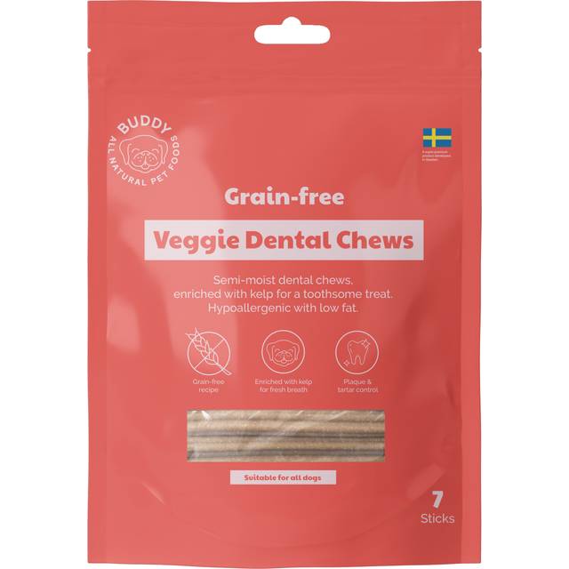 Buddy Grain-Free Veggie Dental Chew M 0.25kg