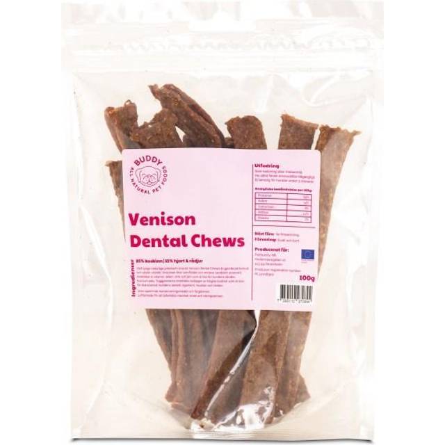 Buddy Dentaltugg Hjort 100g