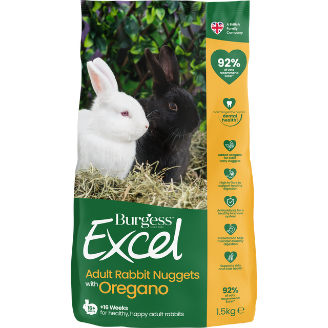 Burgess Excel Oregano Kaninfoder Kaniner