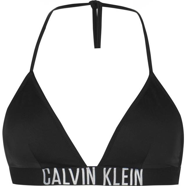 Calvin Klein Intense Power Triangle Bikini Top - PVH Black