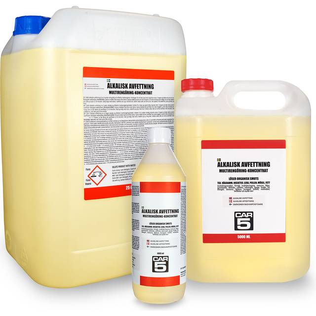 Car5 Multirengöring Alkalisk Avfettning 5L