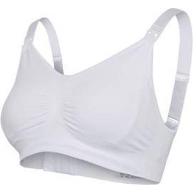 Carriwell Original Seamless Maternity & Nursing Bra White