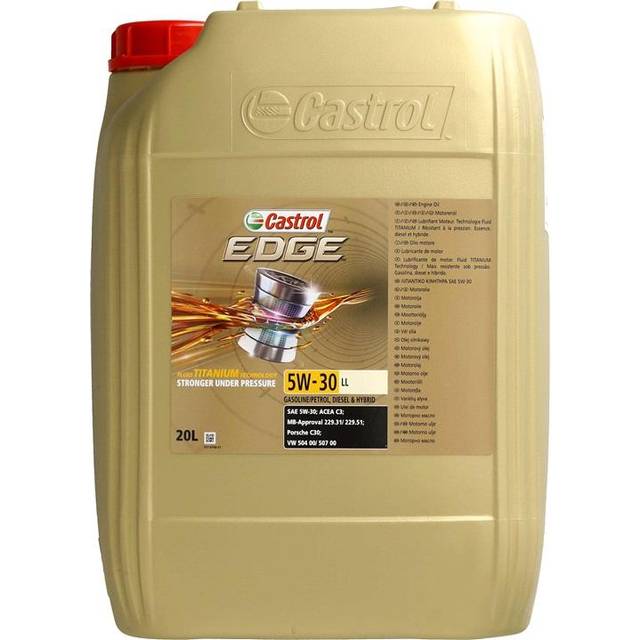 Castrol Edge Titanium FST 5W-LL Motorolja 20L