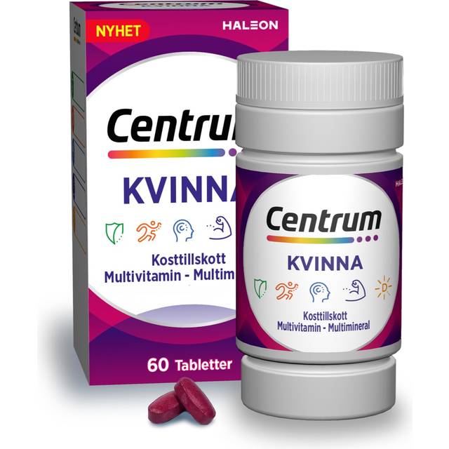 Centrum Kvinna Multivitamin Multimineral 60 st