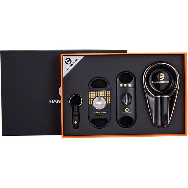 Cigarrkit Presentbox Askkopp V-Cut