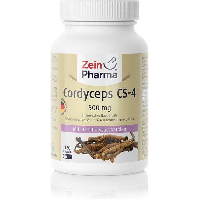 Zein Pharma Cordyceps CS-4 500mg 120 kapslar