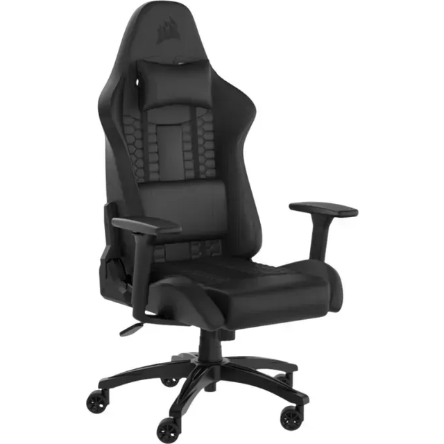 Corsair TC100 Relaxed Gaming Chair, Black