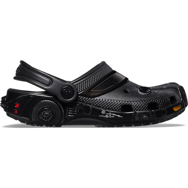 Crocs Toddler's Batman Batmobile Classic Toffla - Svart