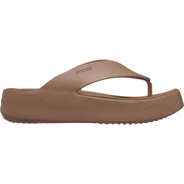 Crocs Getaway Platform Flip - Latte