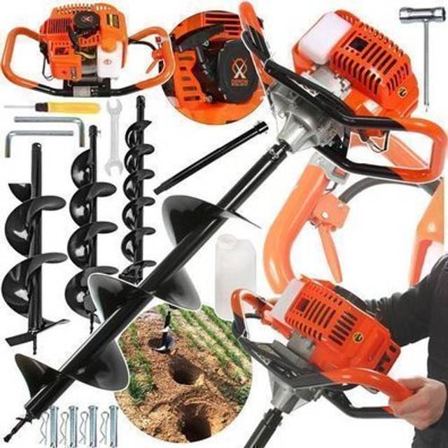 Demon Jordborr 62 cc 5,2 hk Explosionsmotor