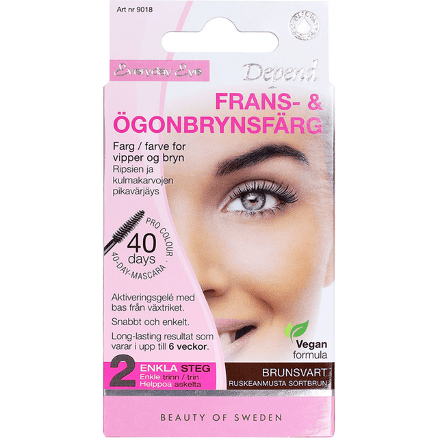 Depend Everyday Eye Frans- & Brynfärg Brownblack