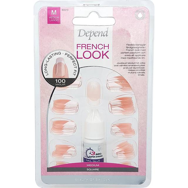 Depend French Look Medium Square 100-pack