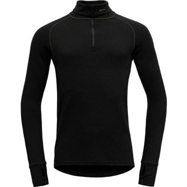 Devold Expedition Merino 235 Z.Neck Man, Black