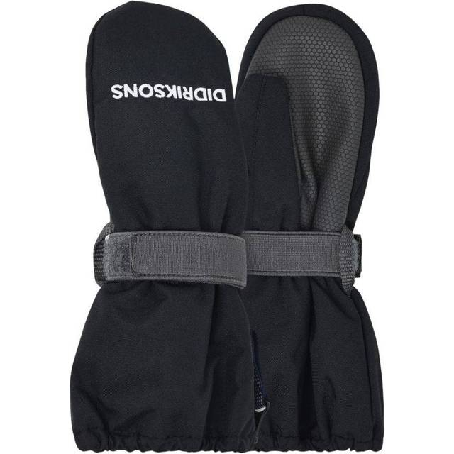Didriksons Biggles Zip Mitten Vintervantar Barn - Svart