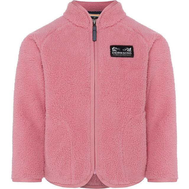 Didriksons Full-Zip 2 Fleecejacka Barn - Heather Rosa