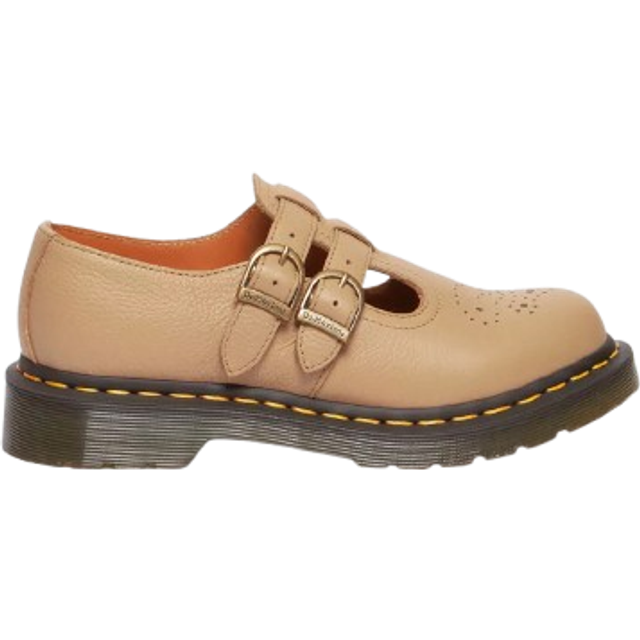 Dr. Martens 8065 Mary Jane Virginia Leather Shoes - Savannah Tan