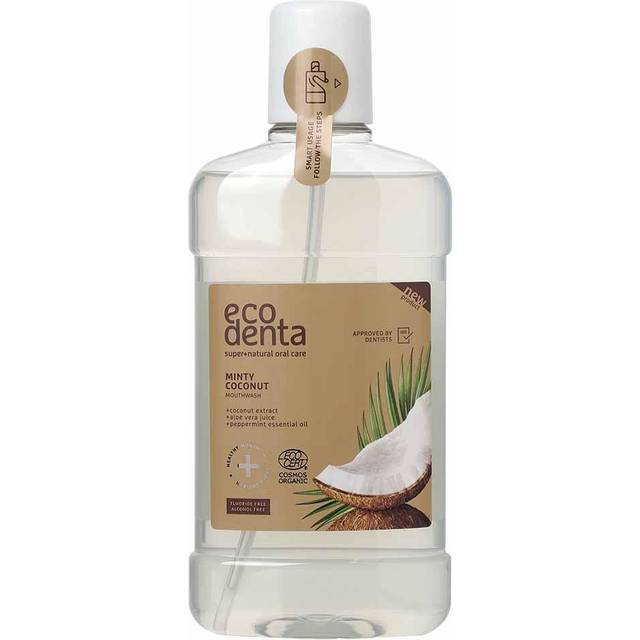 Ecodenta Certified Cosmos Organic Munskölj Minty Coconut 500ml