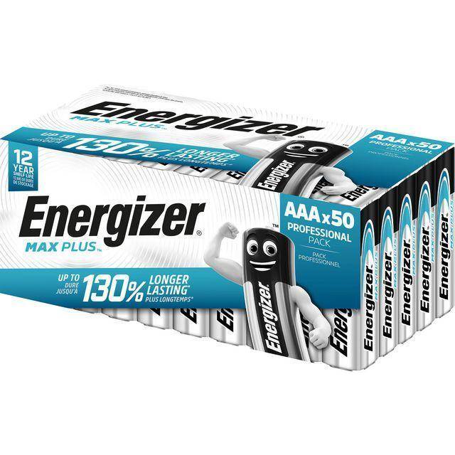 Energizer Batteri Max Plus AAA 50 FP