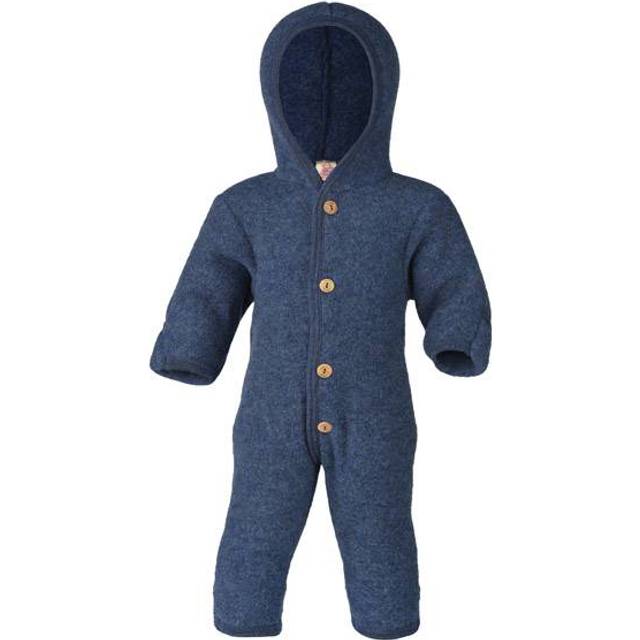 ENGEL Natur Køredragt Uld-Fleece - Blå (52-575722)