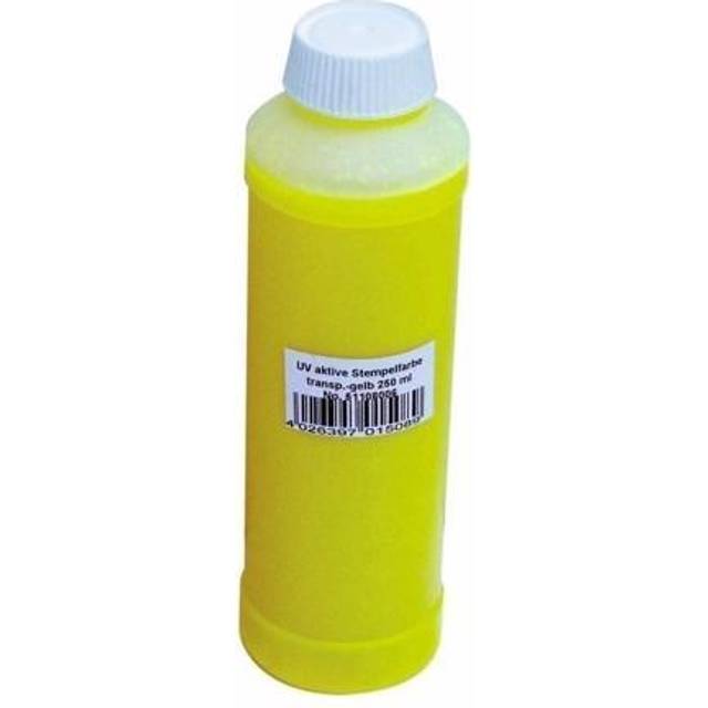 Eurolite UV-active stamp ink 250 ml Transparent yellow