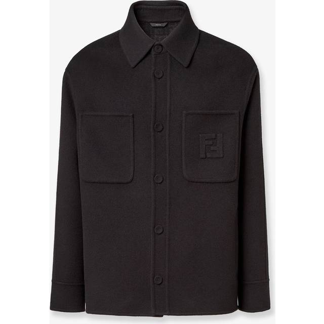 Fendi Noir Wool Jacket - Black